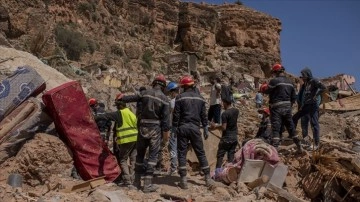 Fas'ta depremin onuncu gününde arama kurtarma çalışmaları sürüyor