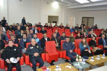 Fethiye’de “Afet” konulu toplantı yapıldı
