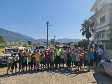 Fethiye’de Kuran Kursu öğrencilerine güvenli trafik eğitimi verildi
