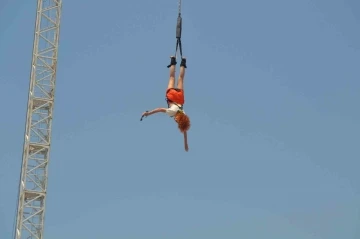 Fethiye’de &quot;bungee jumping&quot; heyecanı

