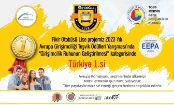 Fikir Otobüsü Lise Projesi Türkiye birincisi seçildi
