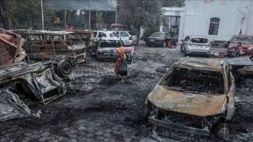 Filistin'den uluslararası topluma, Kudüs Hastanesi'nin bombalanmaması için harekete geçme