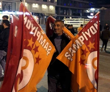 Galatasaray’ın şampiyonluğu Erzincan’da coşkuyla kutlandı
