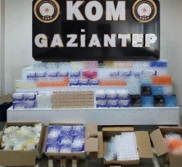 Gaziantep’te 192 bin 551 kaçak ilaç ele geçirildi
