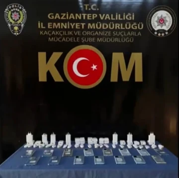 Gaziantep’te kaçak makaron ve cep telefonu operasyonu: 3 gözaltı
