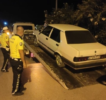 Gazipaşa’da trafik ekiplerinden abart egsoz ve gürültü denetimi
