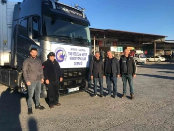 Gazipaşa’dan deprem bölgesine 2 yardım tırı yola çıktı
