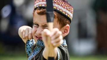 Geleneksel Okçuluk Minikler Açık Hava Puta Türkiye Şampiyonası, Ankara'da başladı