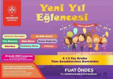 Germencik’te çocuklar için yeni yıl eğlencesi düzenlenecek
