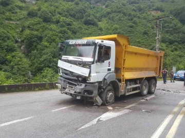 Giresun’da trafik kazası: 1 ölü
