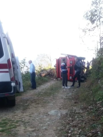 Giresun’da trafik kazası: 1 ölü
