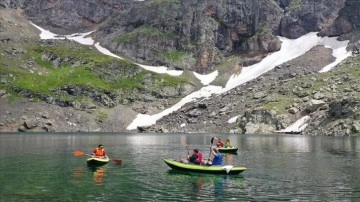 Giresun'un buzul gölleri doğaseverlerin yeni rotası oldu