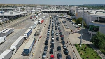 Gurbetçilerin dönüş yolculuğu başladı