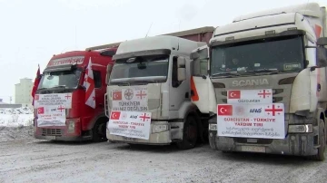Gürcistan’daki Azeri Türklerinden deprem bölgesine anlamlı yardım