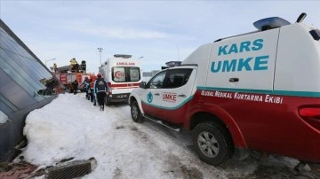 Güvenli kayak tatili için Sarıkamış'ta yapılan tatbikat gerçeği aratmadı