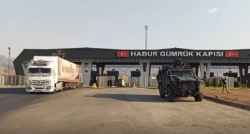 Habur Sınır Kapısı’nda gümrük malı çalmaya çalışan şüpheliler yakalandı