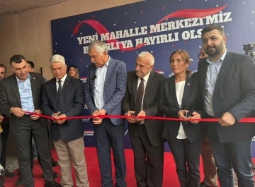 Hadırlı Mahalle Merkezi’nin açılışı yapıldı
