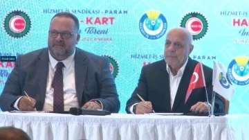 HAK- İŞ ‘Param Hak Kart’ lansmanını gerçekleştirdi
