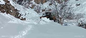 Hakkari’de 61 köy ve mezra yolu kapandı
