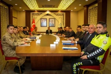 Hakkari’de asayiş toplantısı yapıldı
