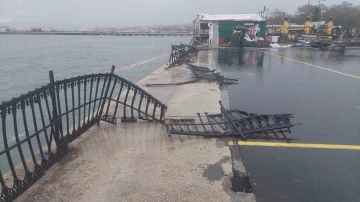 Hasarın boyutu gün ağarınca ortaya çıktı
