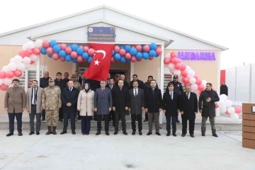 Hastane bahçesinde jandarma asayiş noktası açıldı
