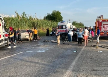 Hatay’da trafik kazası: 2 ölü, 4 yaralı