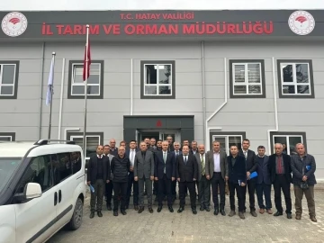 Hatay İl Tarım ve Orman Müdürlüğünde koordinasyon toplantısı gerçekleştirildi
