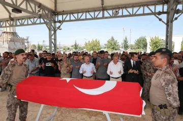 Hayatını kaybeden polis memuru için tören düzenlendi
