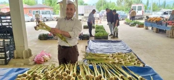 Hisarcık’ta yerli sarımsak çıktı, fiyatlar düştü
