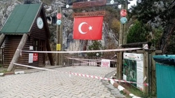 Horma Kanyonu bakım çalışmaları nedeniyle ziyarete kapatıldı