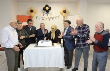 Huzurevi sakinlerine ‘hoş geldiniz’ etkinliği
