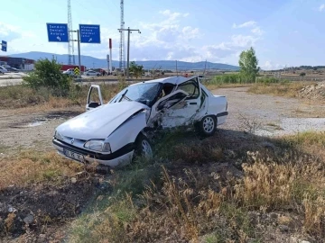 İki otomobilin çarpıştığı kazada 7 kişi yaralandı
