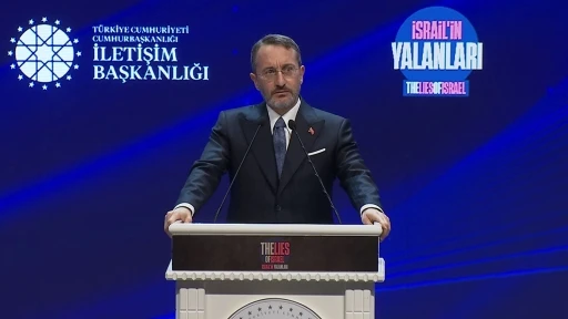 İletişim Başkanı Altun: “İsrail’in Yalanları Platformu tarihe önemli bir kayıt olarak düşülecek”
