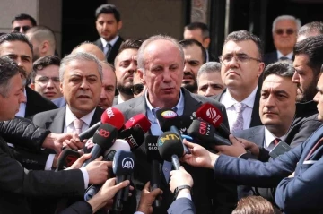 Muharrem İnce: Yüzde 30’un üzerinde bir oyla tamamlayacağız