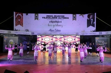 İnegöl Belediyesi Halk Dansları Topluluğundan muhteşem gece