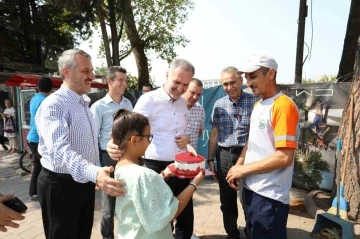 İnegöl’de ilk akıllı durak hizmete girdi