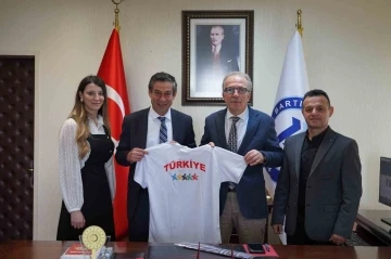 İş birliği içeresinde Türk Sporuna değer katacak çalışmalar konuşuldu
