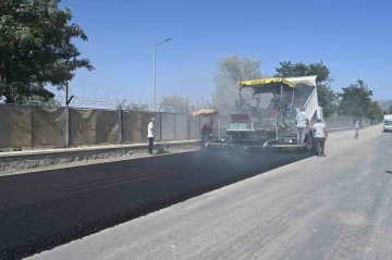 Isparta Belediyesi tarafından Davraz Kayak Merkezi bağlantı yolu asfaltlanıyor
