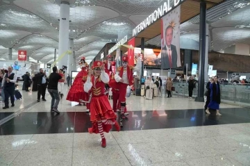 İstanbul Havalimanı’nda 19 Mayıs coşkuyla kutlandı
