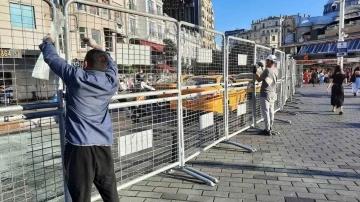 İstanbul Valiliği tarafından yarın Taksim’de düzenlenmek istenen yürüyüş için önlemler alındı
