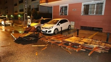 İstanbul'da lodos ve sağanak etkili oluyor