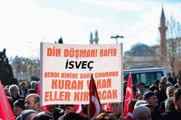 İsveç’te Kuran-ı Kerim’e yapılan saygısızlık Sivas’ta kınandı
