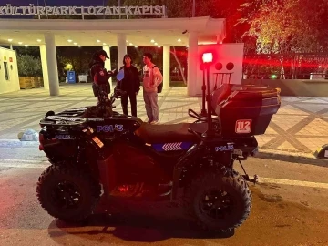 İzmir’de ATV’li polisler yılbaşında iş başında
