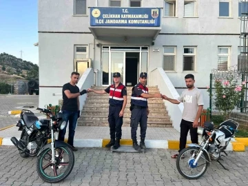 Jandarma, çalıntı 2 adet motosikleti Malatya’da ele geçirdi
