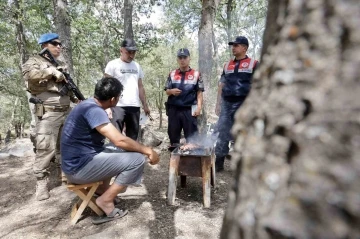 Jandarma orman yangınlarına karşı teyakkuzda
