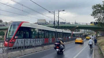 Kabataş-Bağcılar Tramvay Hattı'nın bir bölümünde seferler yapılamıyor