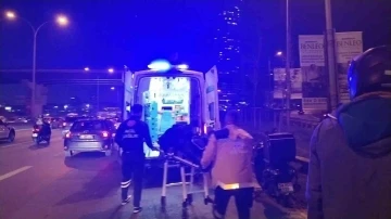 Kadıköy’de 2 motosiklet çarpıştı: 1 yaralı
