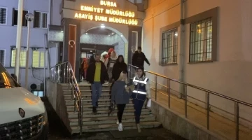 Bursa'da kadınlara zorla fuhuş yaptıran çete çökertildi