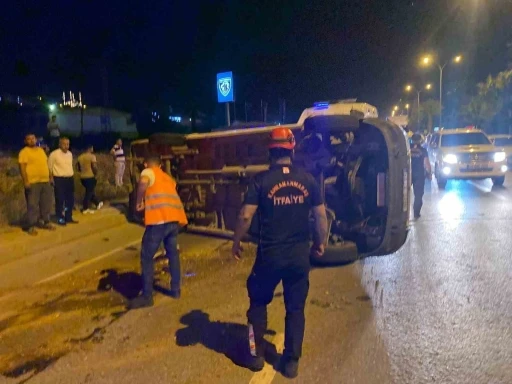 Kahramanmaraş’ta servis aracı kaza yaptı: 9 yaralı
